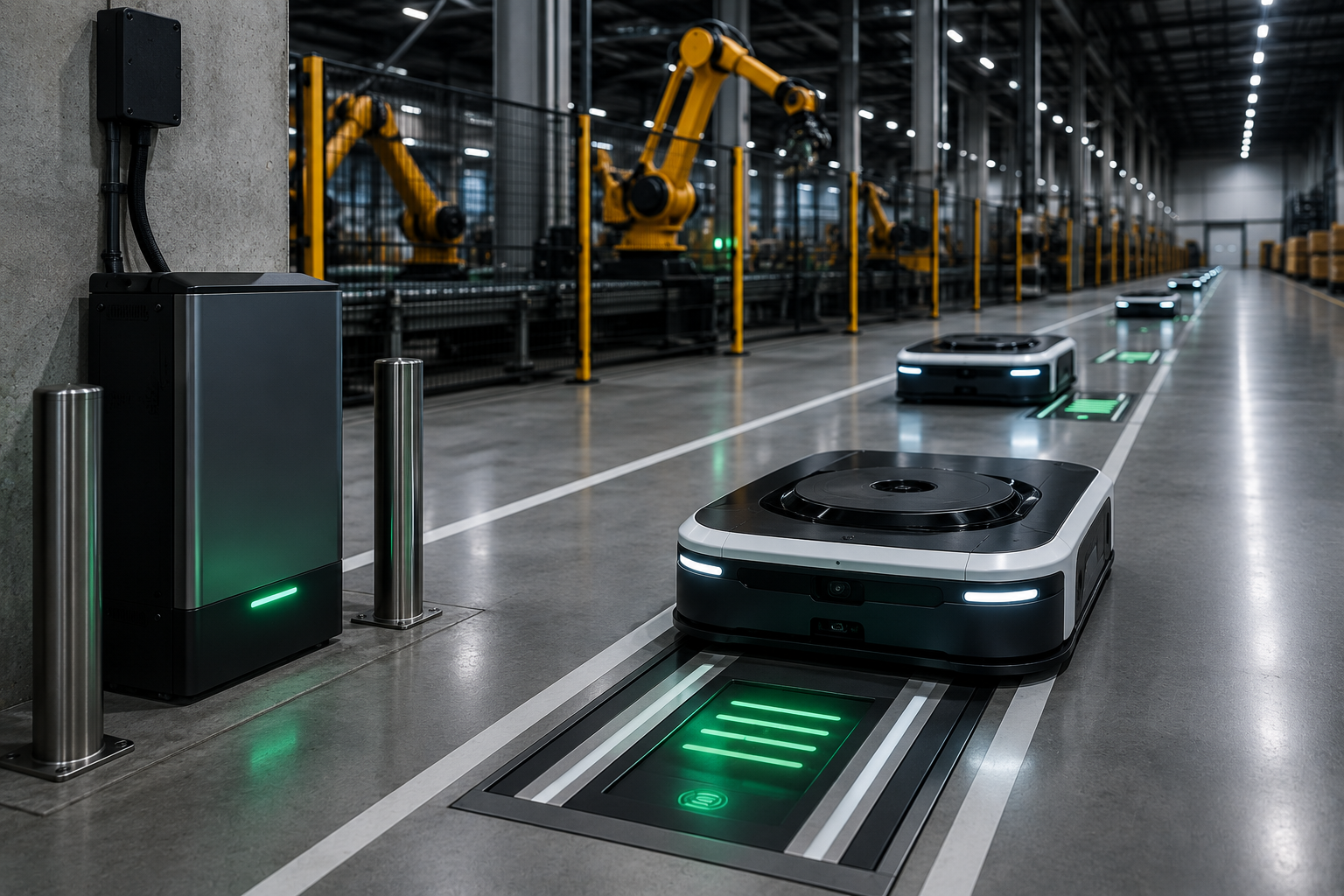 Charge-in-Motion Technology — dynamic wireless charging for autonomous fleets